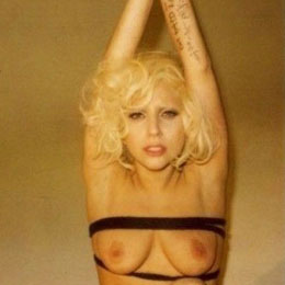 Lady Gaga Naked